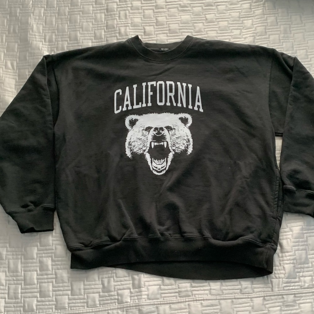Oversized Brandy Melville Graphic Sweater
